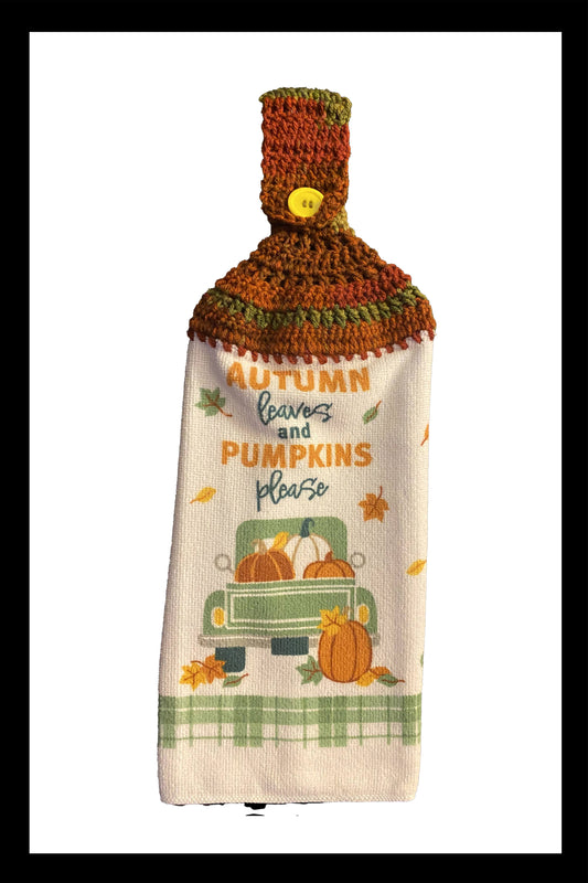 Autumn Leaves Kitchen Towel