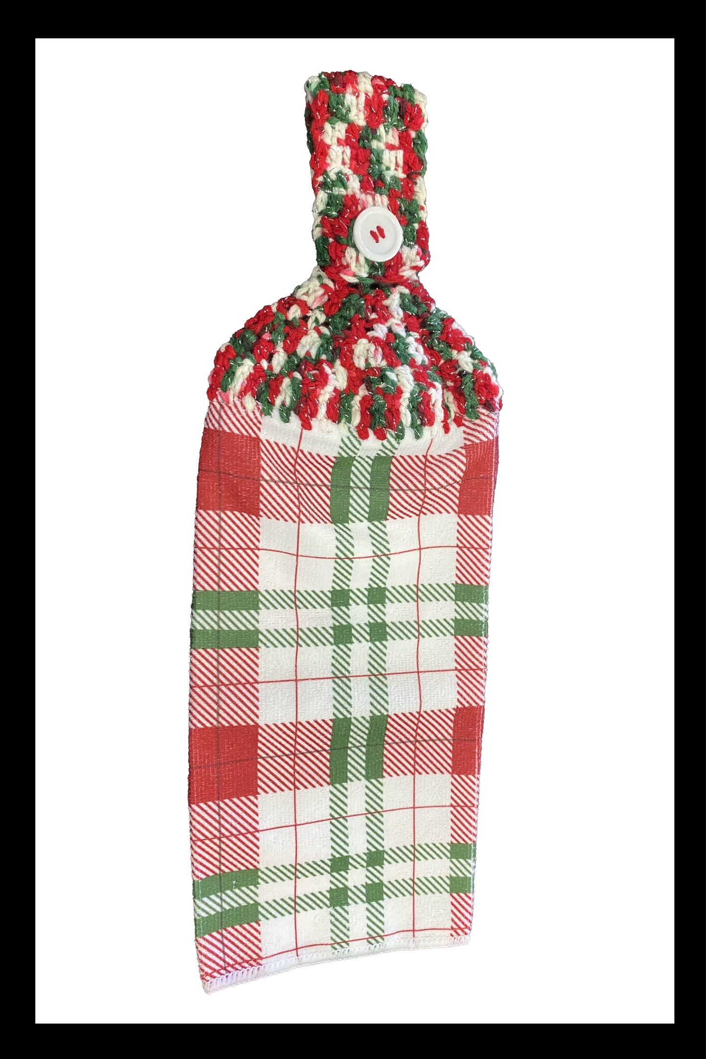Christmas Plaid Kitchen Towel