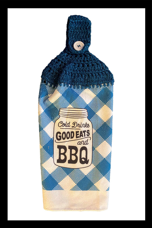 Cold Drinks & BBQ Kitchen Towel