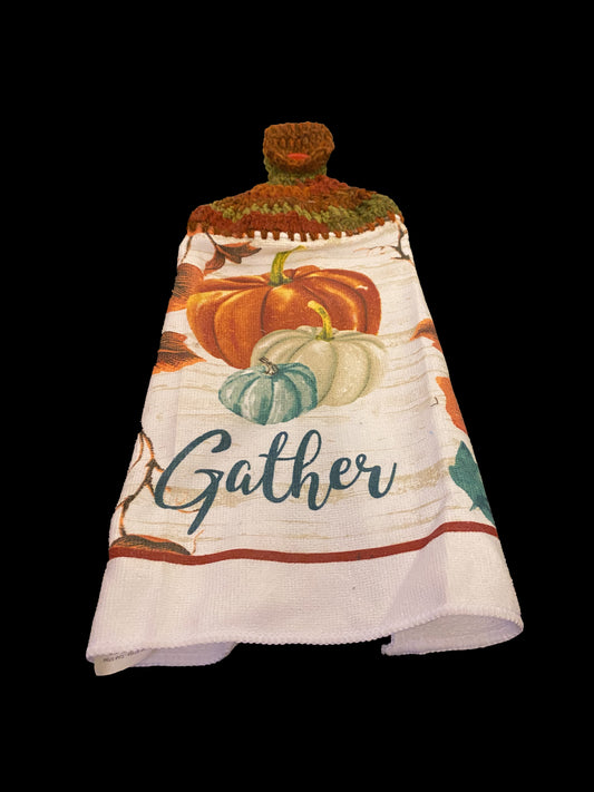 Gather Pumpkins Kitchen Towel