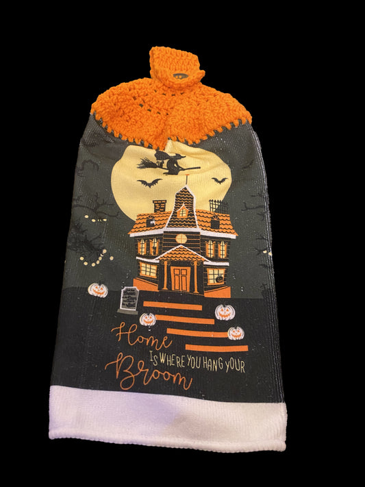 Home Hang Broom Kitchen Towel