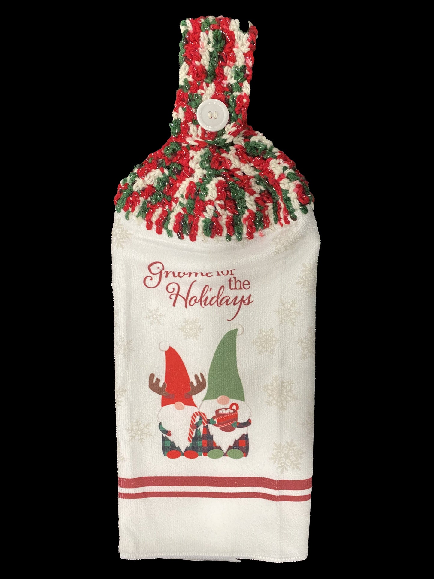 Gnome for Holidays Kitchen Towel
