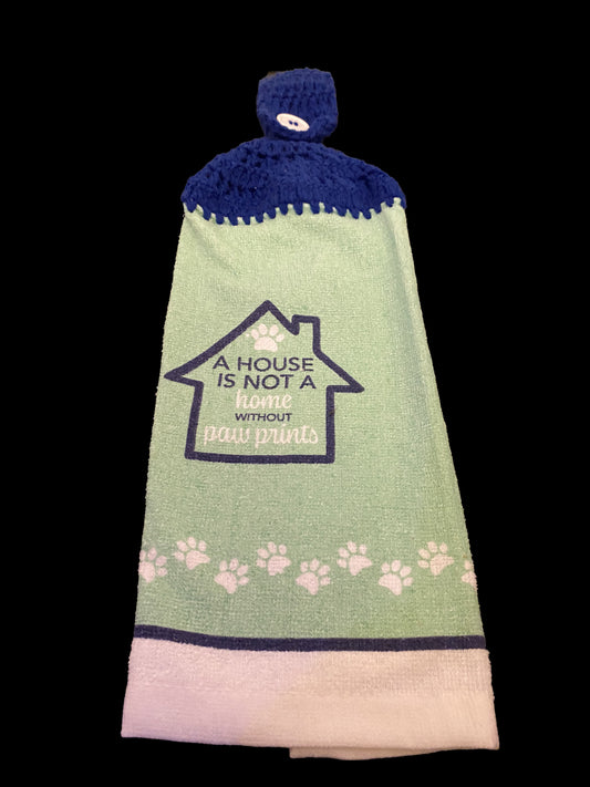 House with Paws Kitchen Towel