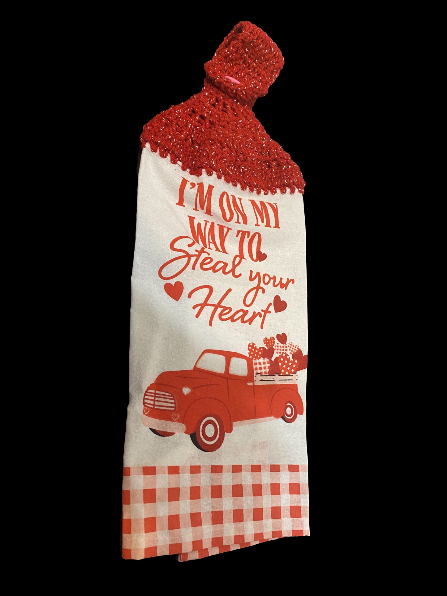 On Way Steal Heart Kitchen Towel